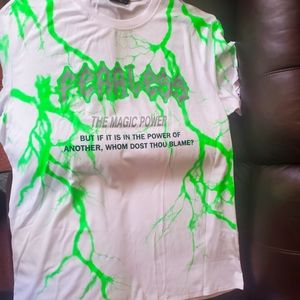 Fearless Lightning Strike T Shirt